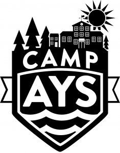 Camp AYS black and white logo