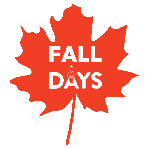 Fall Days leaf logo
